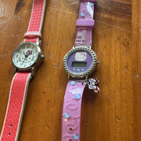 Hello Kitty Pink and Coral Watches - Picture 2 of 4